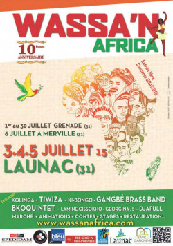 FESTIVAL WASSA'N AFRICA 2015 /2016